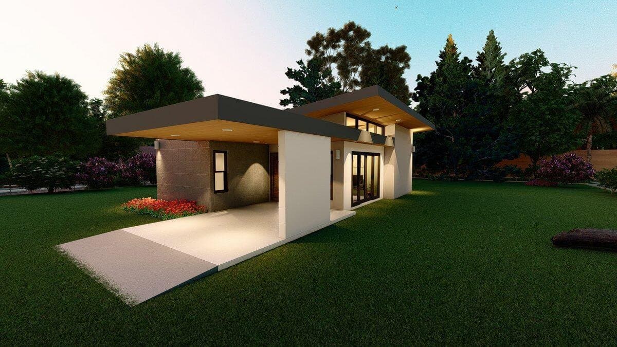 Modelo M1 - Construcción de casas prefabricadas en Costa Rica